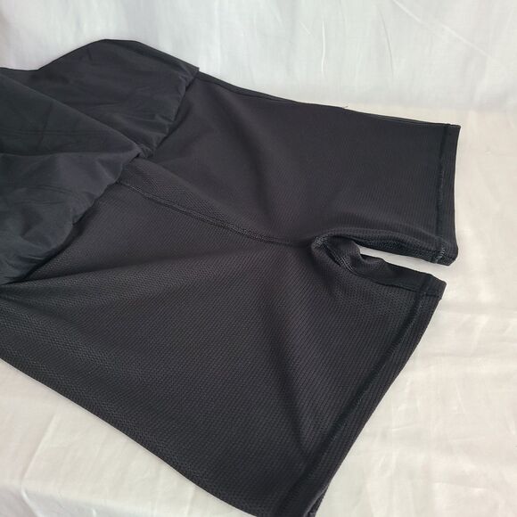 Athleta Expedition Skort Dress Black Sleeveless Zip Front Drawstring Size 4 - Picture 12 of 12